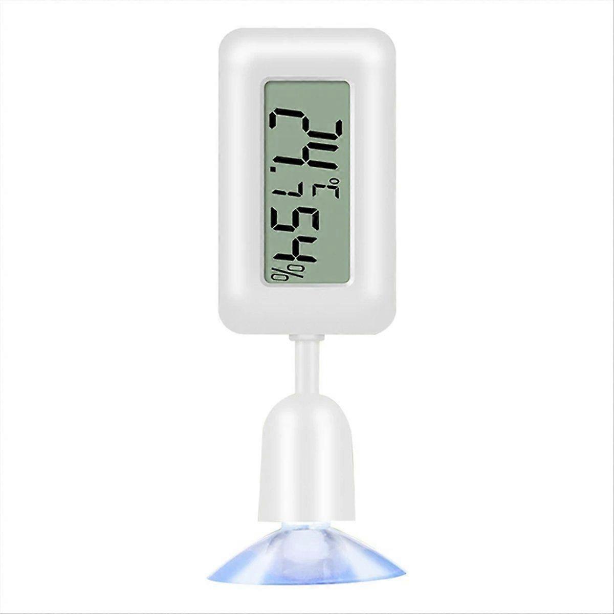 Reptile Thermometer Hygrometer with Suction Cup Digital Temperature Humidity Meter