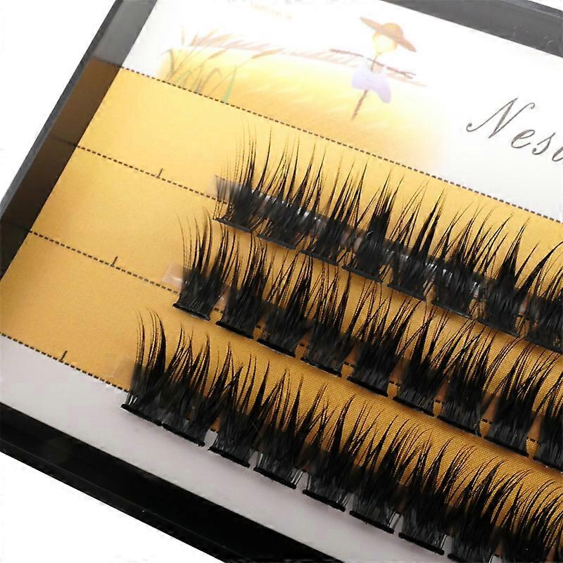 36 Clusters 40D False Eyelashes Single Cluster False Eyelashes Segmented Natural Eyelashes Use Simple Eyelash Extensions