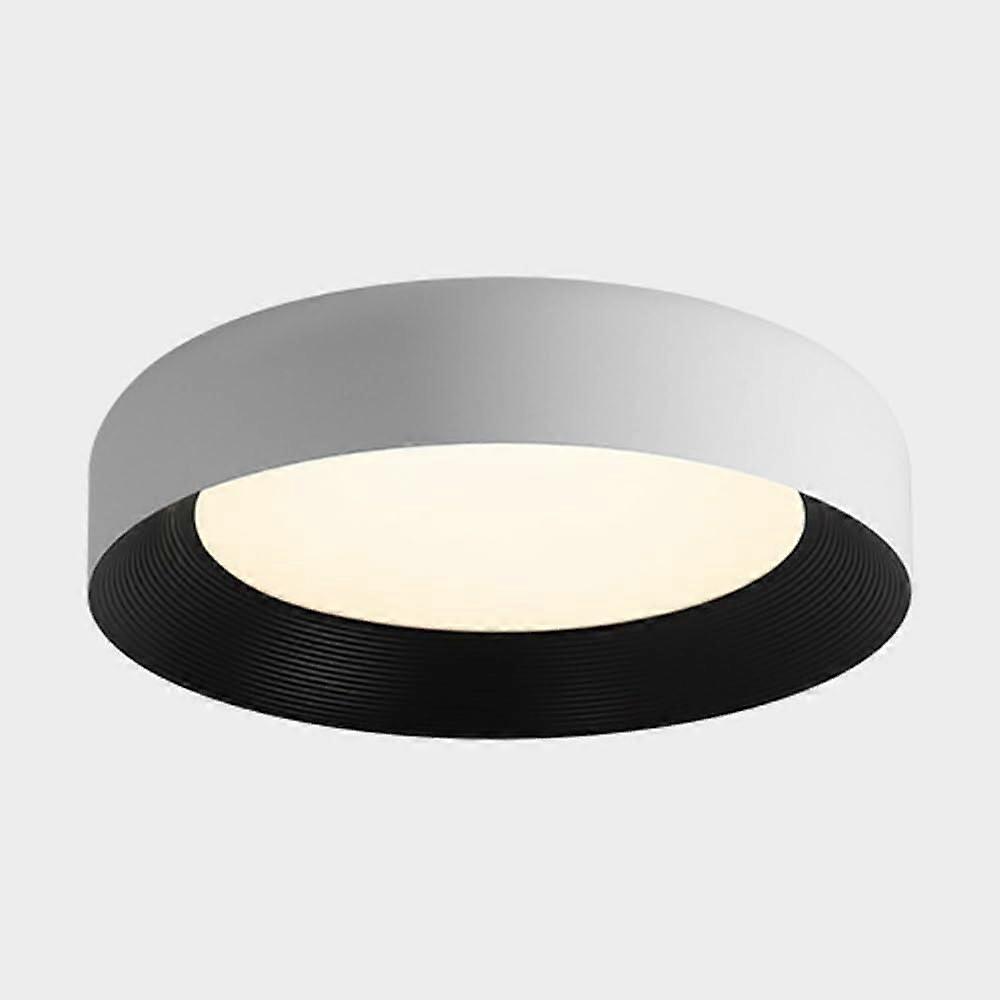 Dimmable LED Ceiling Light with Remote, Adjustable Color Temp, Modern Flush Mount Fixture White 50cm
