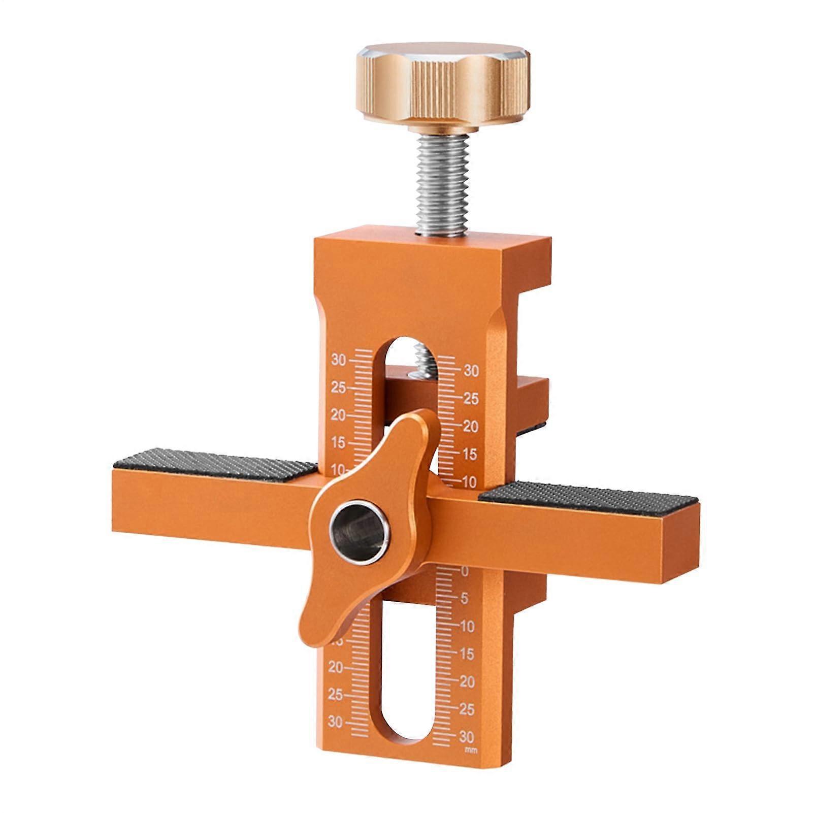 Cabinet Door Installation Tool with  Positioning Accuracy, Adjustable Alignment Jig for Wide Compatibility