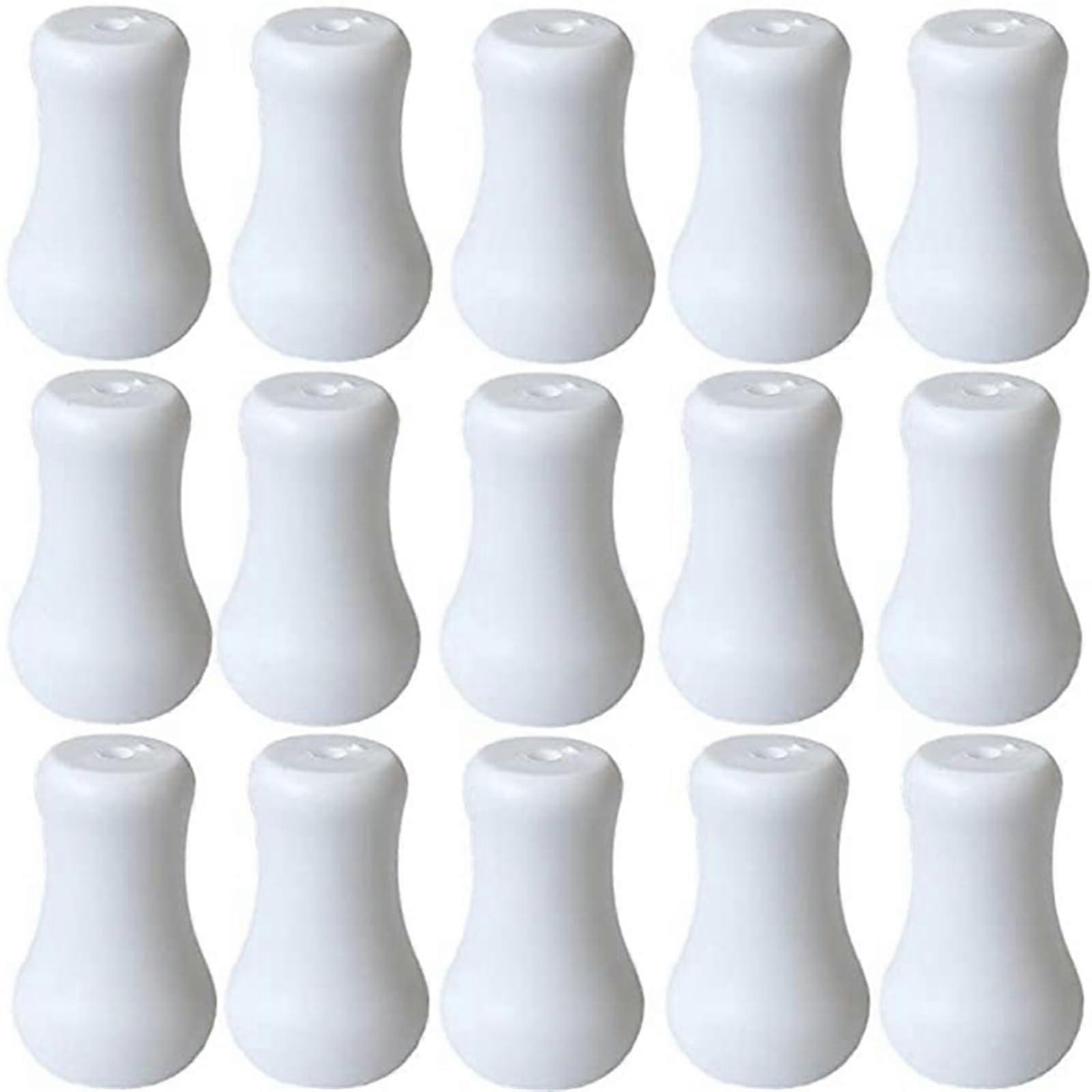 15Pcs White Window Blind Cord Knobs Set Durable Tassels for Shade Curtain and Decorative Use