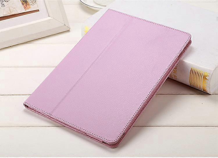 Case For Ipad Mini1/mini2/mini3 Pink Stand Leather Lychee Pattern Two-fold Stitching