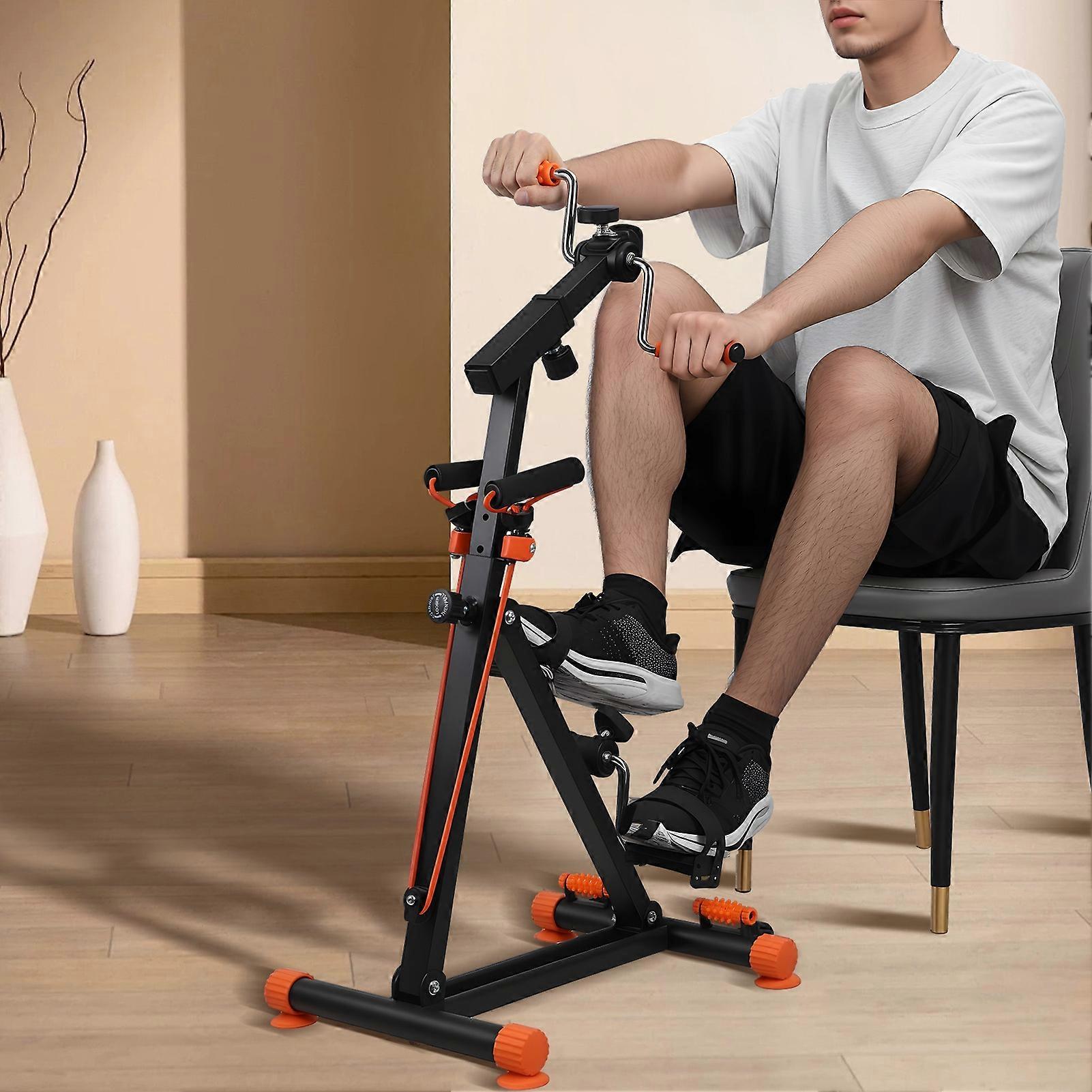 Multi-Function Rehabilitation Exercise Bike, 4-in-1 Upper/Lower Limb Trainer