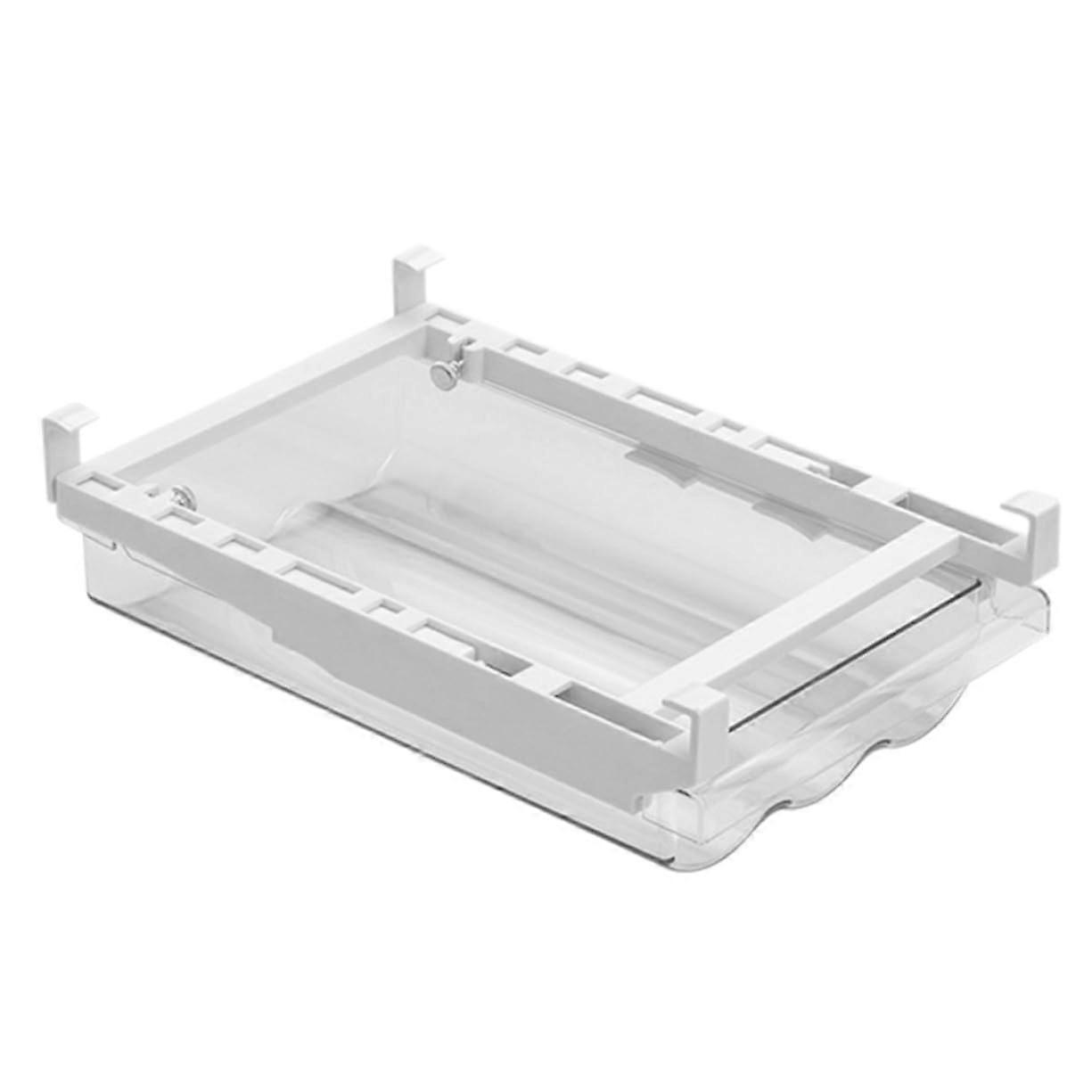 Refrigerator Egg Holder PullOut Drawer Hanging Fridge Organizer Transparent SpaceSaving Design