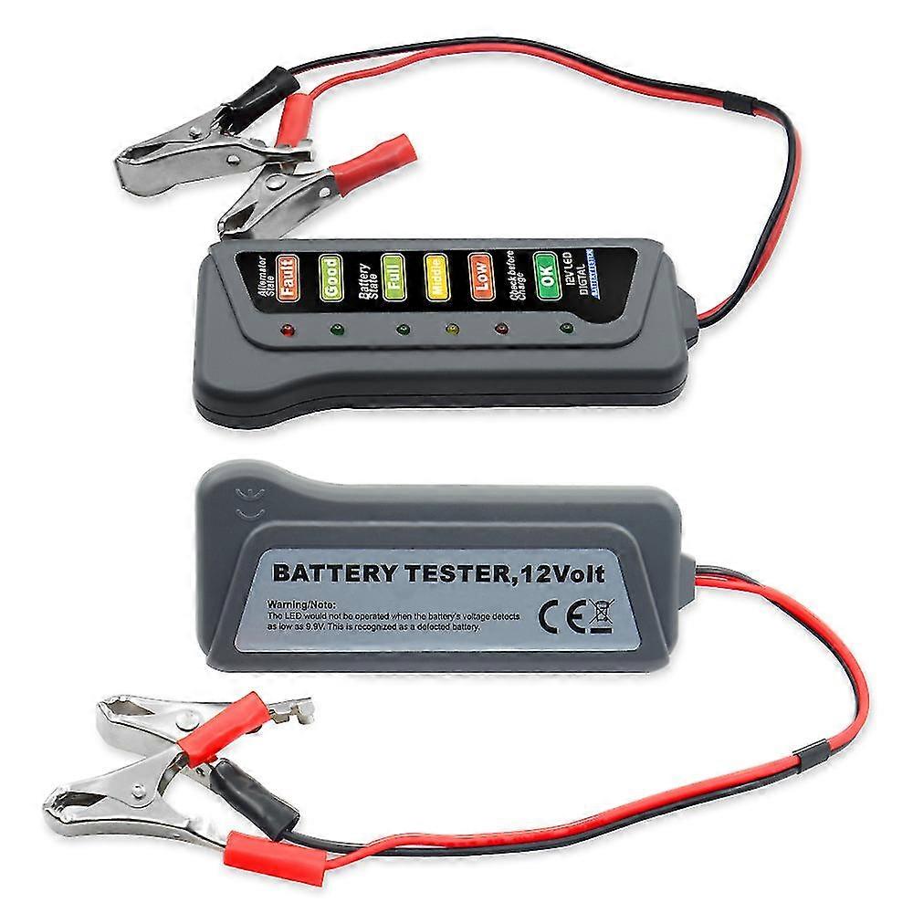 Digital Battery Tester With Brake Fluid Tester Pen 2025