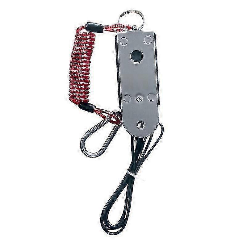 2025 Trailer Brake Controller Switch Emergency Breakaway Coiled Cable For Rv Towing