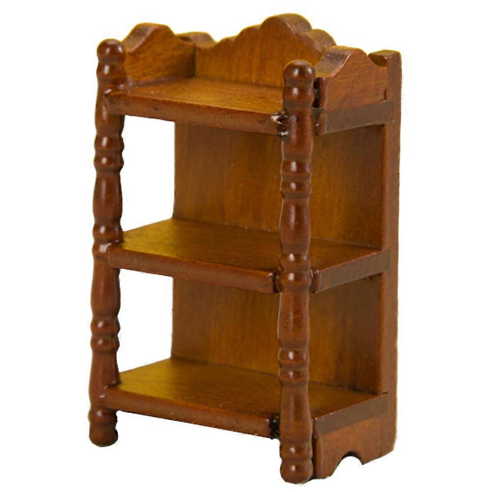 Decorative Miniature Shelf Mini House Cabinet for Decor Storage