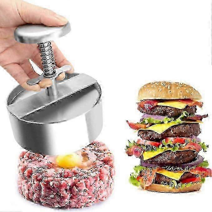 2026 Stainless Steel Adjustable Hamburger Patty Maker