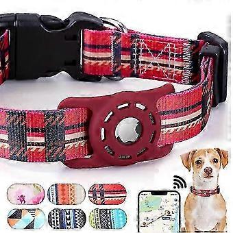 Red Plaid, M (2 * 55cm) - Cat Collar, Cat Collar With Bell, Cat Collar Waterproof Bracket Safety Buckle, Anti-strangulation Cat Collar, Each