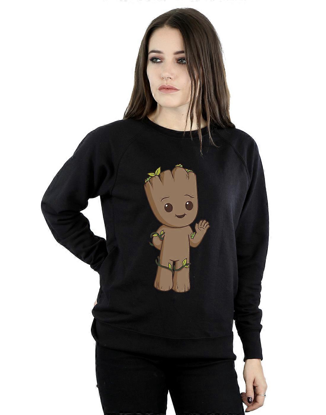 Marvel Women's I Am Groot Cute Groot Sweatshirt