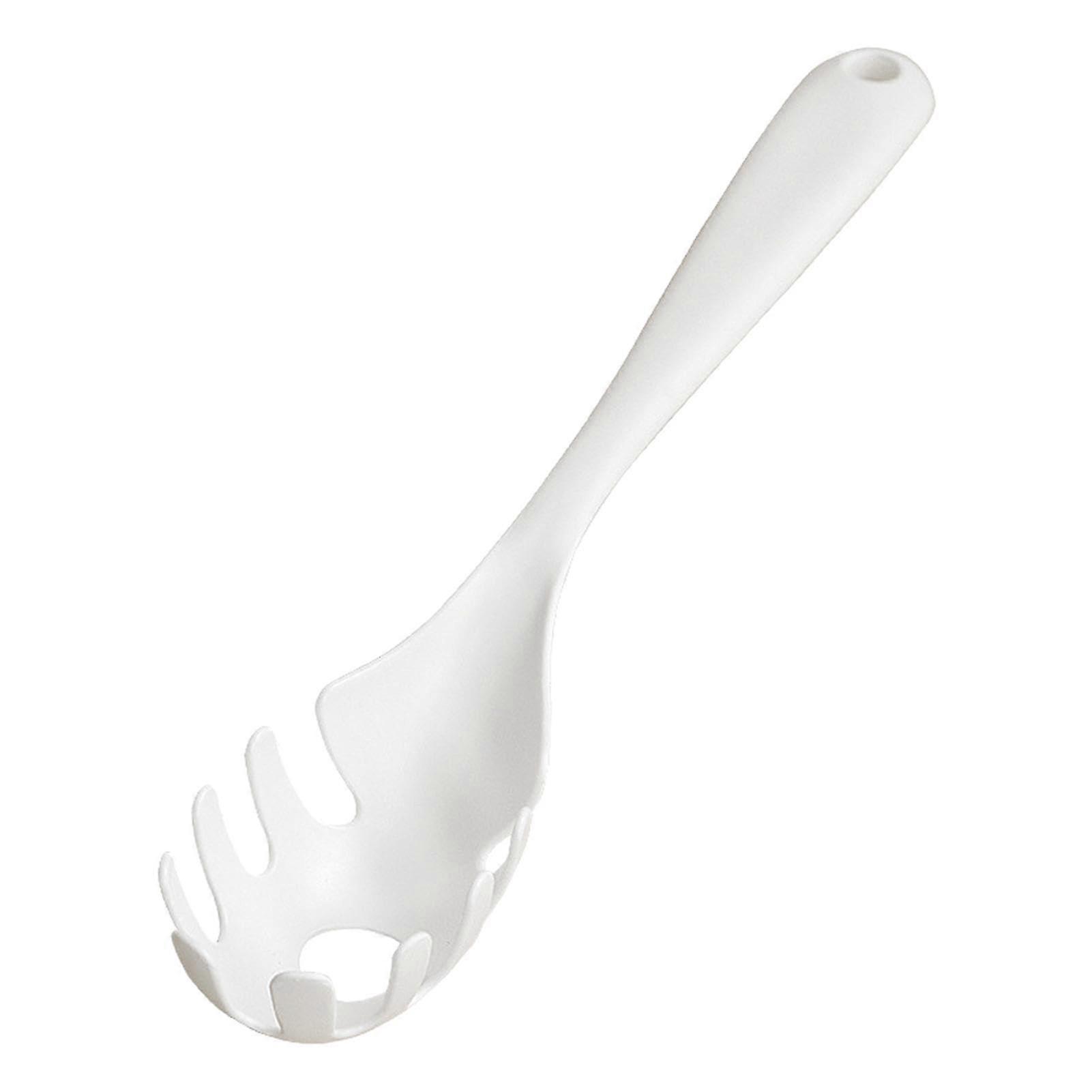 Heat Resistant Spaghetti Server with Long Handle Stainless Steel Pasta Serving Spoon for Kitchen
