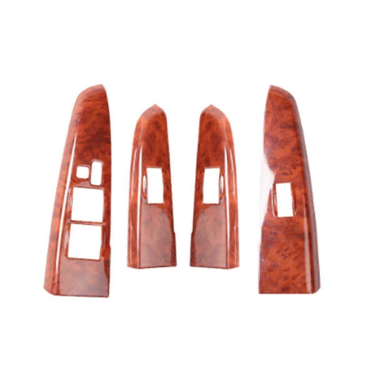 Car Window Control Switch Bezel Car Door Armrest Trim Panel for 2012-2015