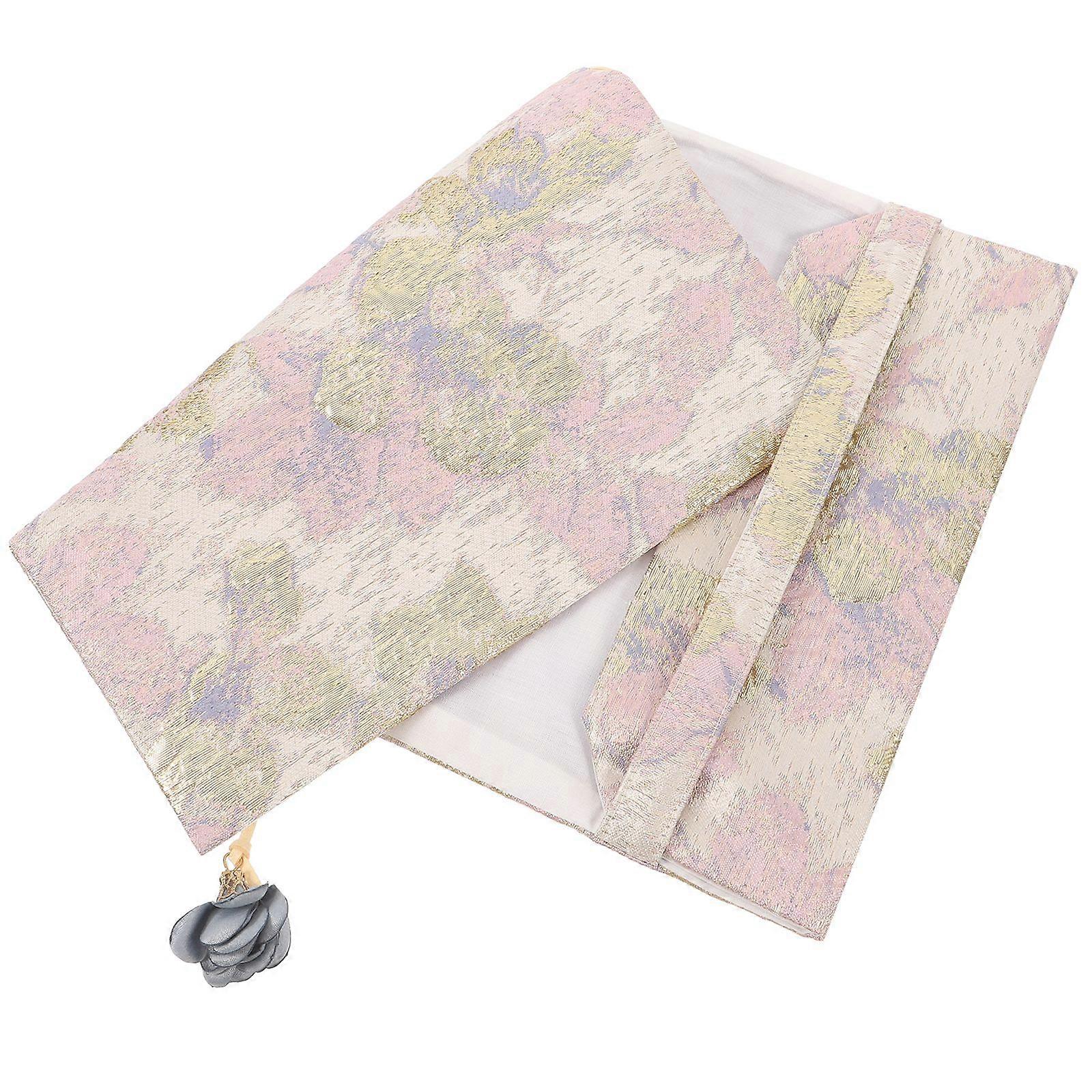 Fabric Book Cover Protector For Paperbacks Waterproof Soft Book Double Side Print Jacket Covers