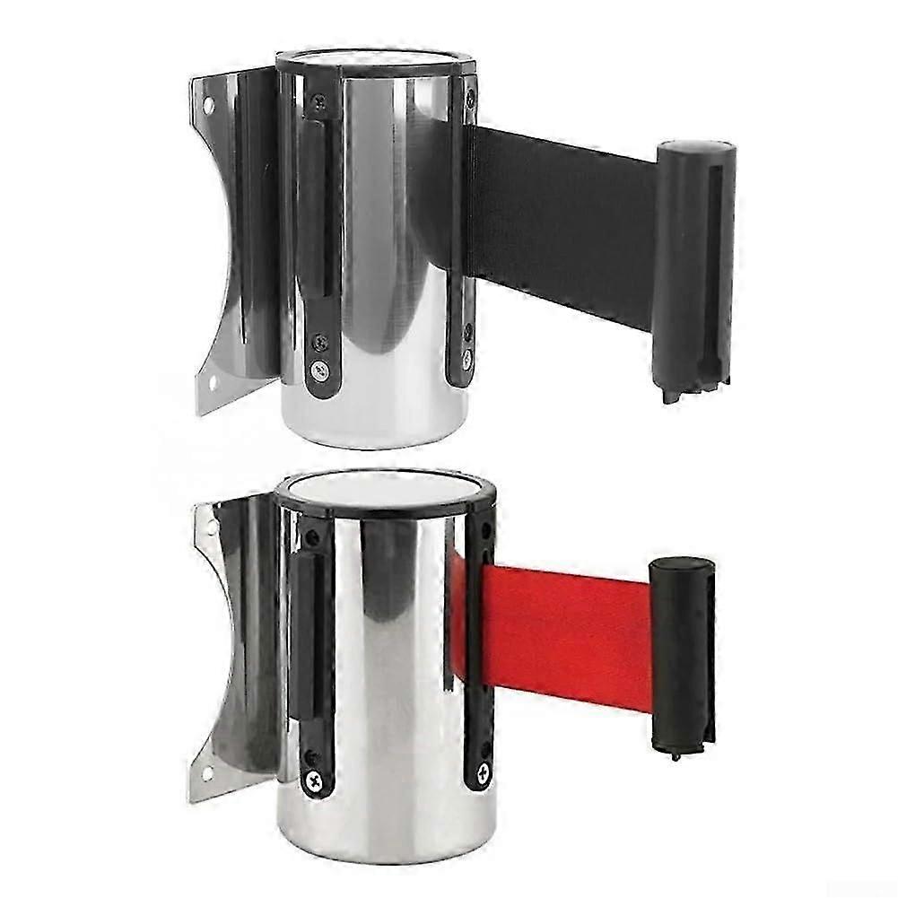 Retractable Wall Mount Barrier 5M Crowd Control Queue Stand