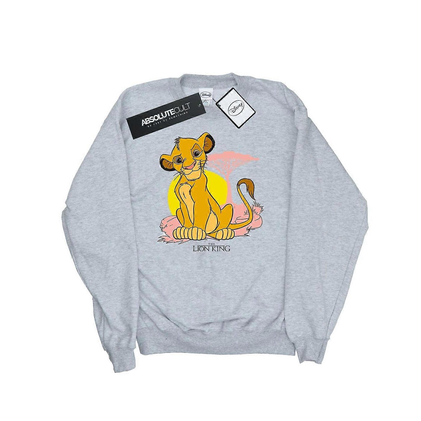 Disney Mujer/Mujer El Rey León Simba Sudadera Pastel