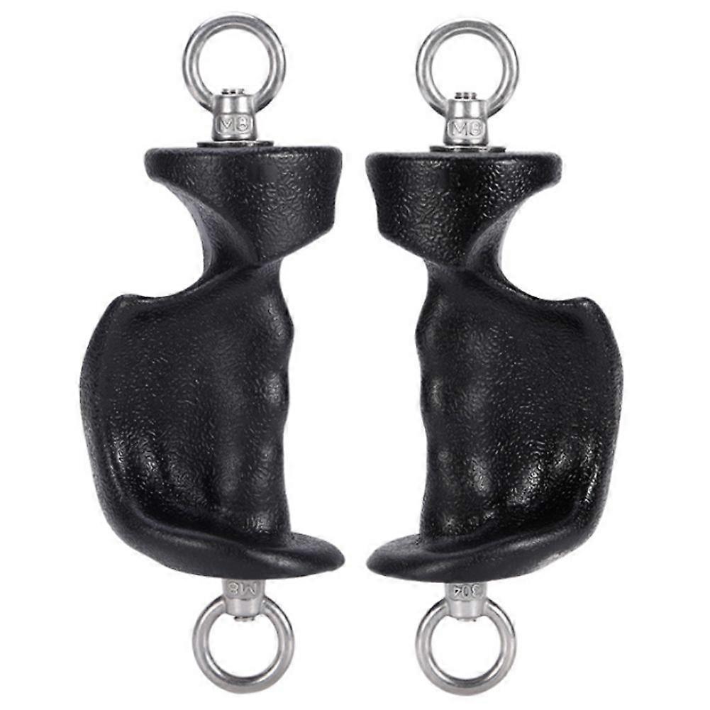 Fitness Odd-Shaped Handle Versatile Triceps Rope Cable Attachments for Gym LAT Pull Down Bar for Cable Machine