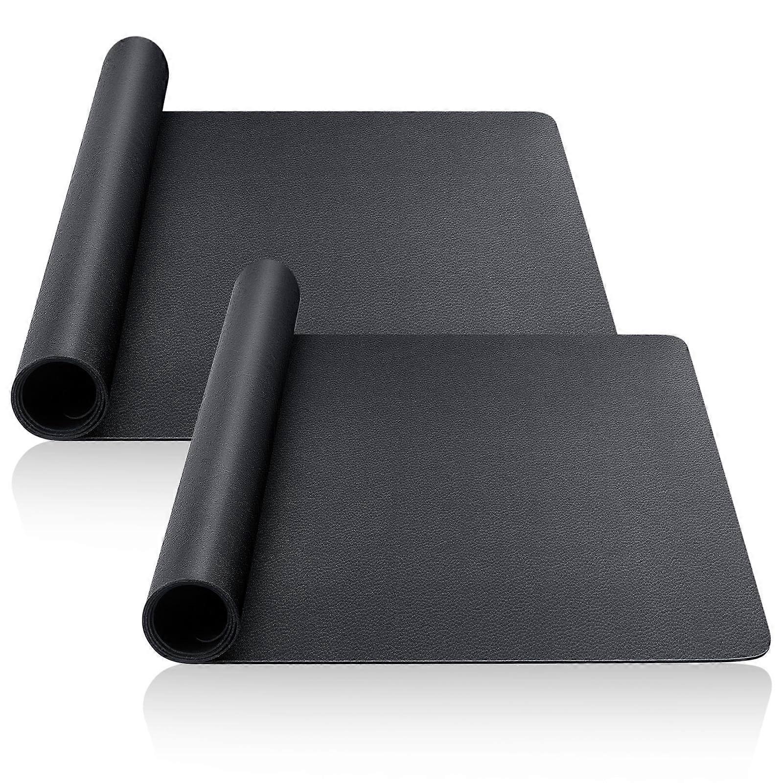 PU Leather Workbench Mat 24x48 Scratch Resistant Waterproof Pad for Durable Workspace Protection
