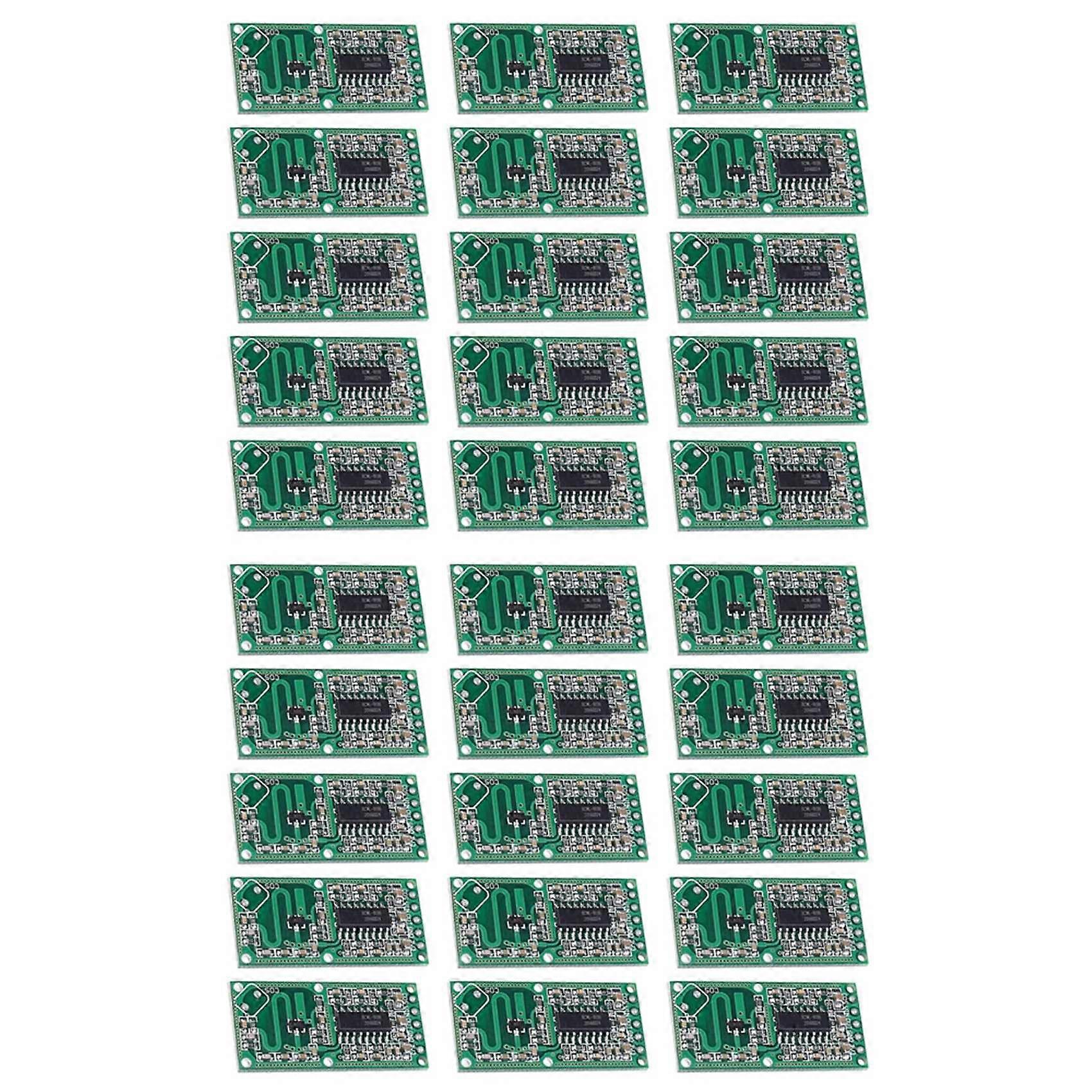30 PCS Microwave Doppler Motion Detector Sensor RCWL-0516 Module Board Switch for Arduino Raspberry PI