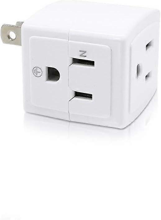 Outlet Extender - 2-benet til 3-benet ministik