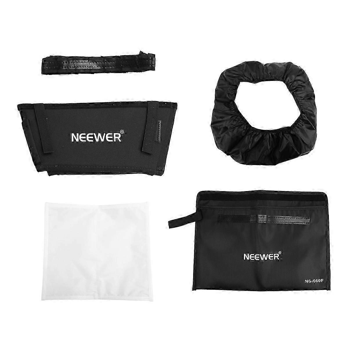 NEEWER Foldable Softbox Diffuser with Grid & Carrying Bag