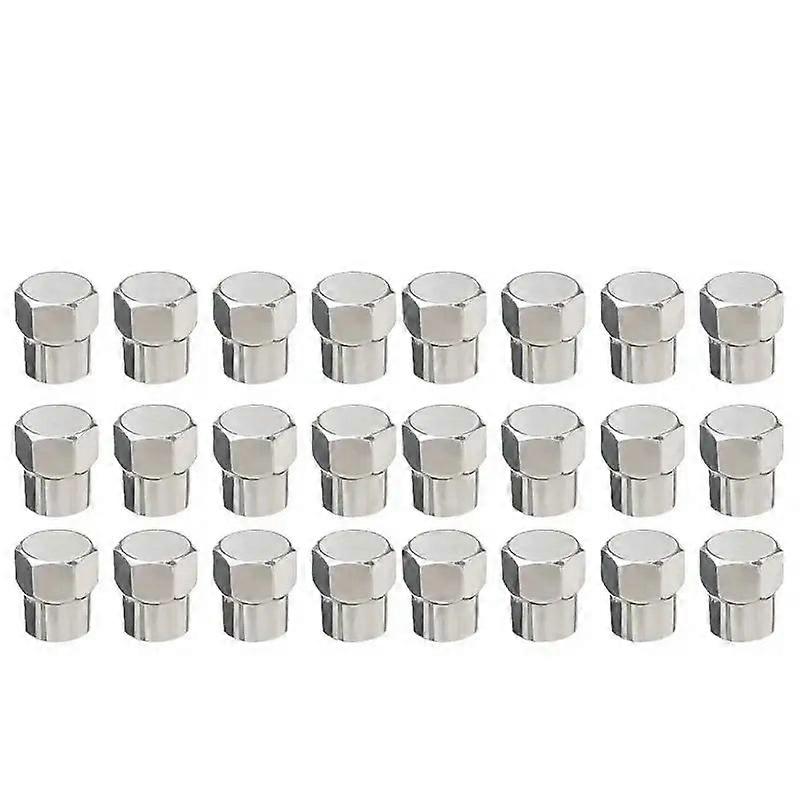 Universal Car Tire Valve Stem Caps (1–50pcs)
