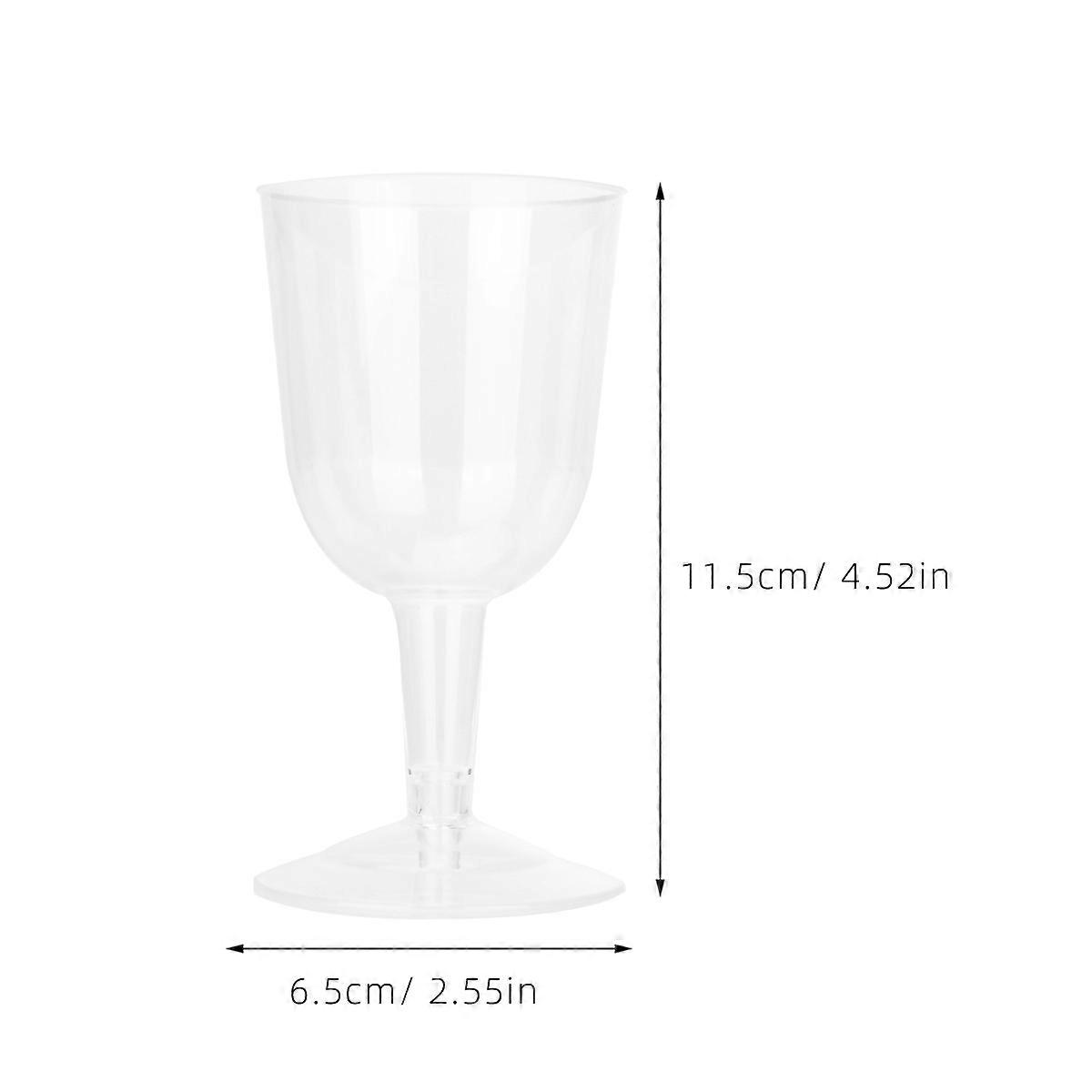 Wine Transparent Party for Storage Use 12Pcs