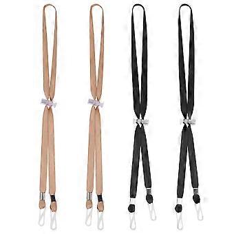 4 stuks gezichtsmaskers Lanyard met verstelbare koordsluiting Outdoor Masks Strap