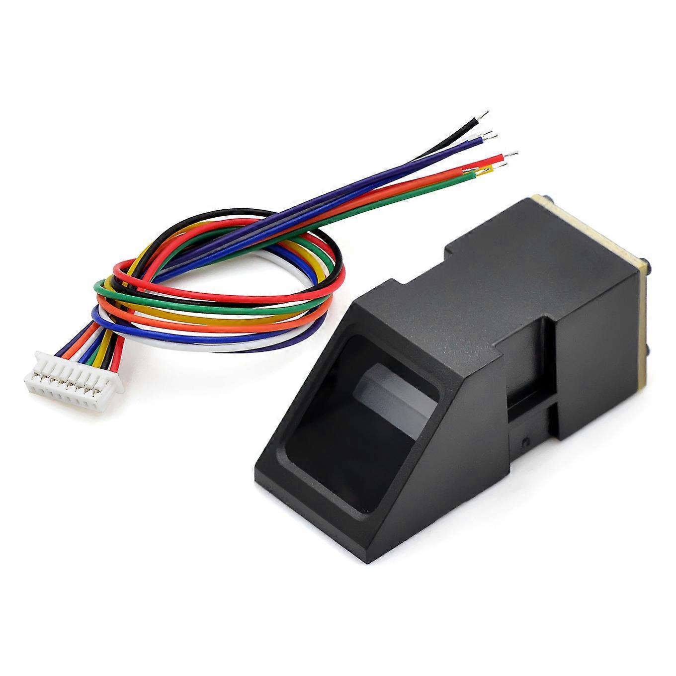 AS608 Fingerprint Reader Sensor Module Optical Fingerprint Fingerprint Module compatible with Arduino Locks Serial Communication Interface