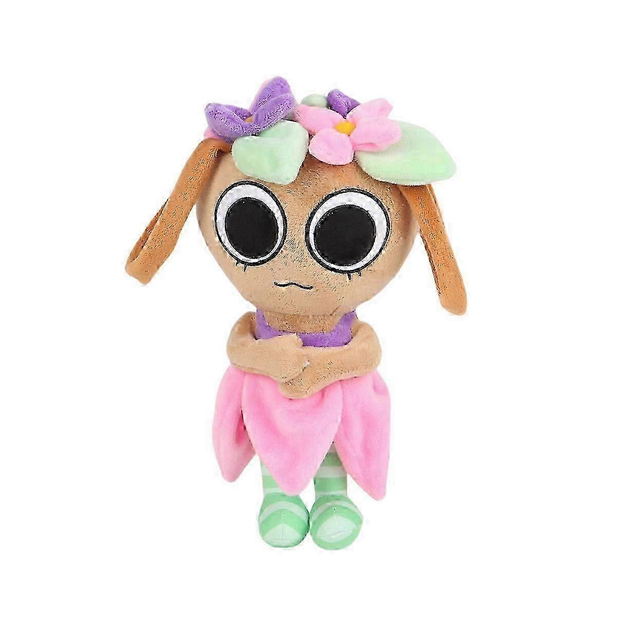 Dandy's World Horror Plush Dandy Figure Soft Stuffed Doll Toy Best Gift Fans HOT-Pinklotusflower25*10*28cm/0.127kg