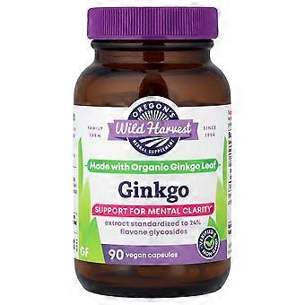 Oregon's Wild Harvest, Ginkgo, 90 Cápsulas Veganas