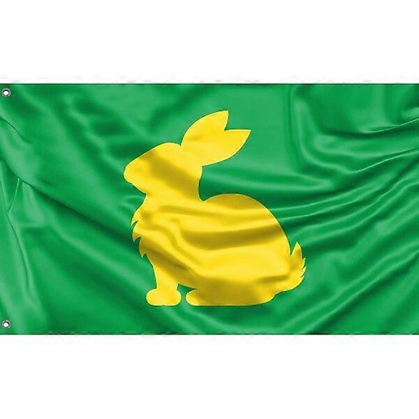 Hasensilhouette-Flagge A1633