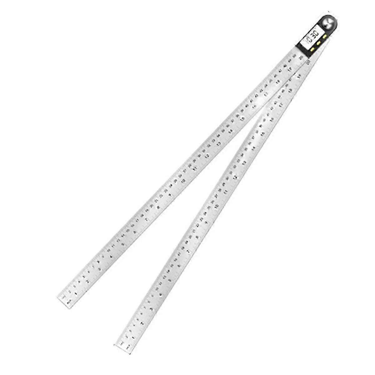 500mm 20Inch Digital Ruler Stainless Electronic Angle Meter