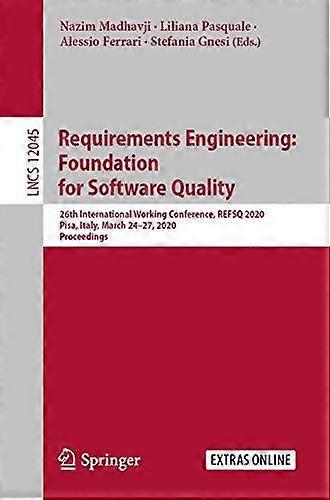 Requirements Engineering Foundation For Software Quality 26th International Work - Springer Nature B.V - Paperback - en Book