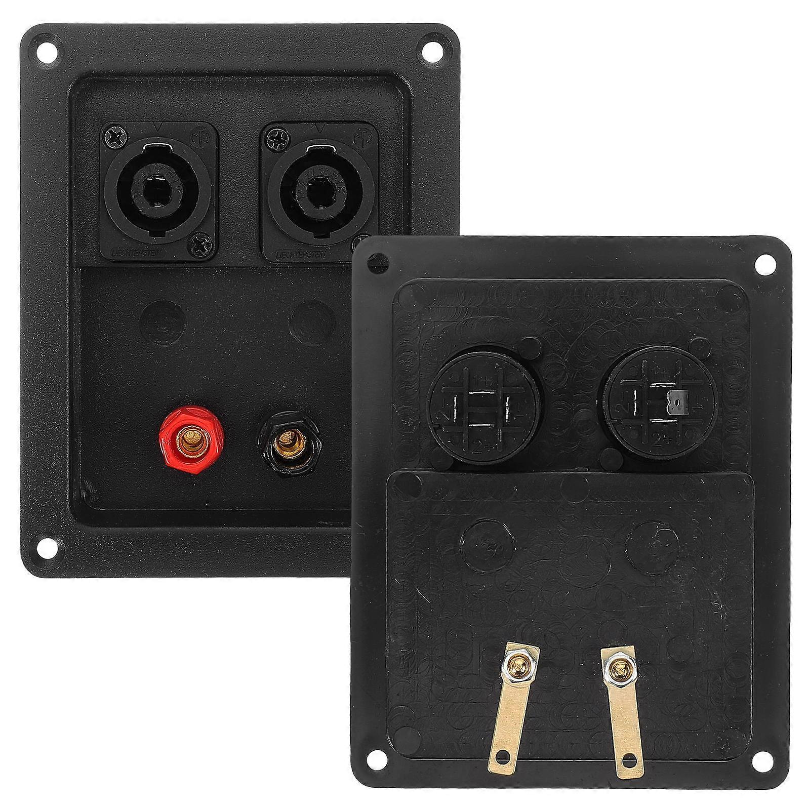 2 stks Luidspreker Terminal DIY Luidspreker Luidspreker Terminal Connector Luidspreker Box Terminal Cup Adapter