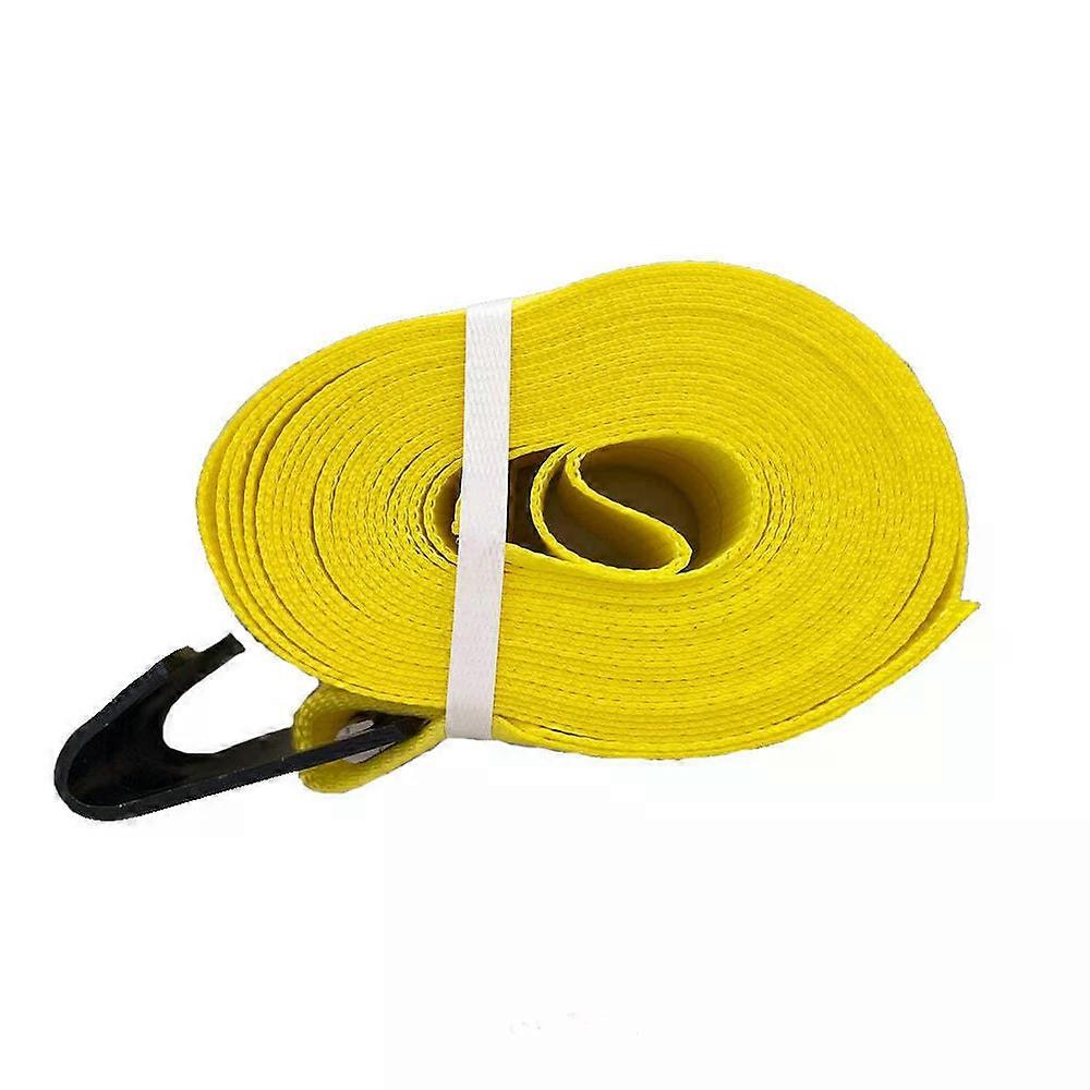 Winch Strap 4" x 30 ft with Flat Hook (4 pcs)