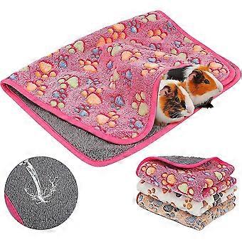 Waterdichte cavia deken wasbare 3-pack Small Animal Fleece Cage Liners
