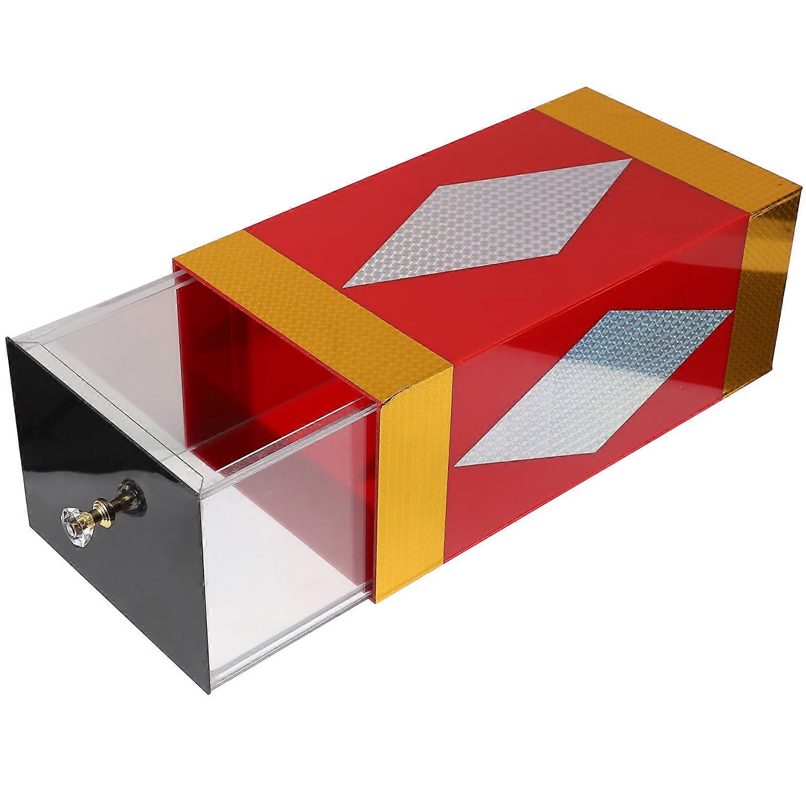 Magic Props Acrylic Pull-Out Stage Gimmick Box for Performance 1Pcs