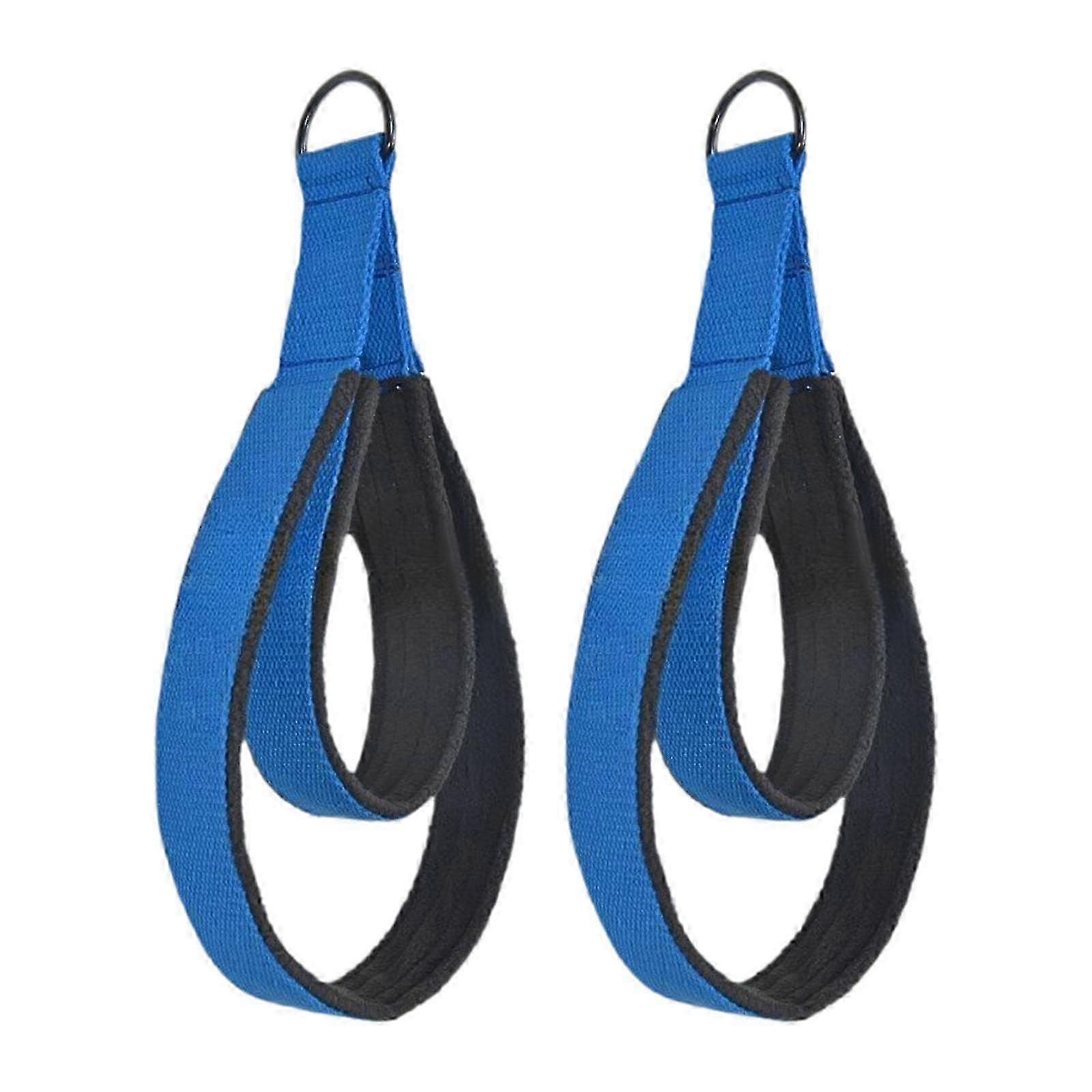 2 Pieces Pilates Double Loop Strap Double Loop Yoga Strap Portable Beginner