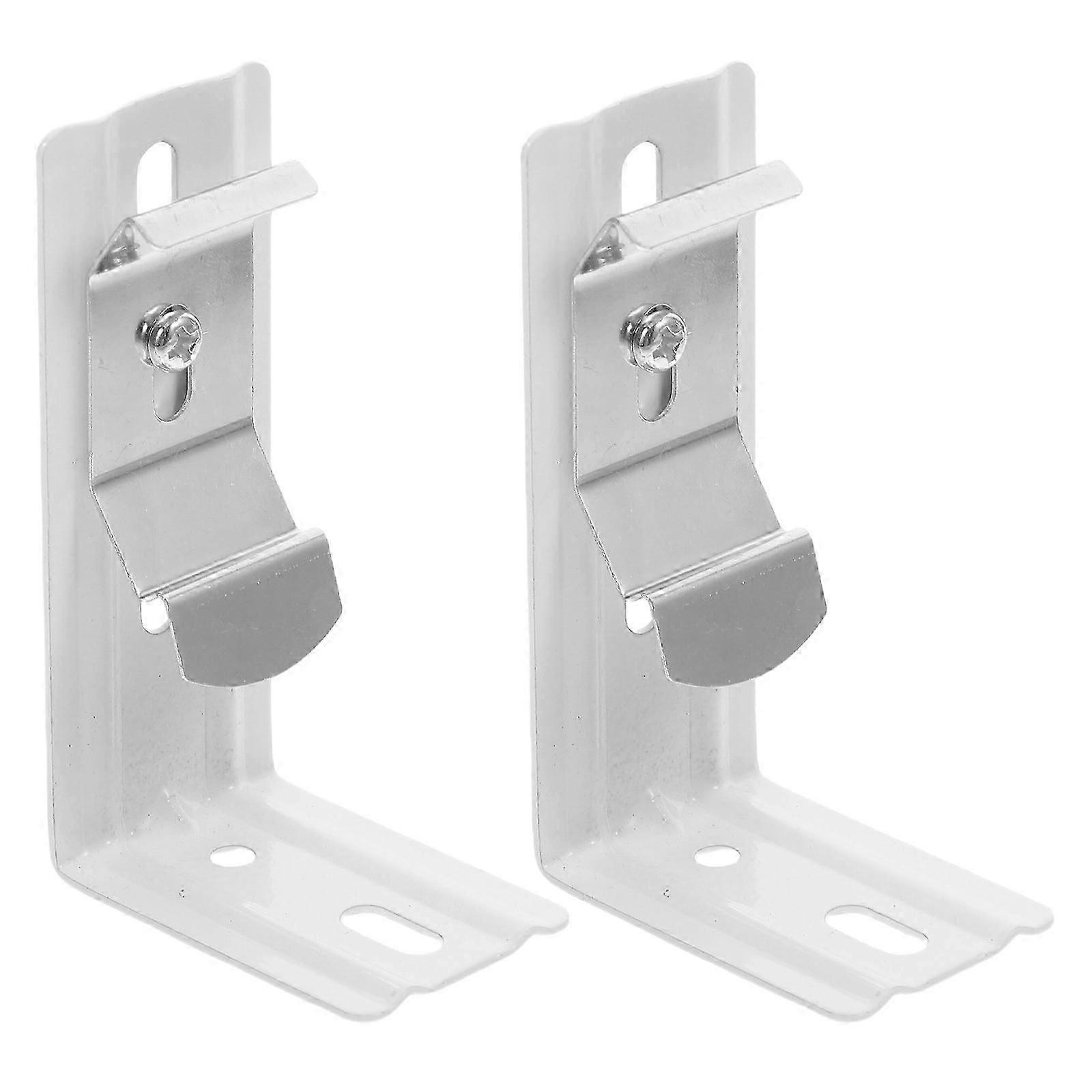 Vertical Blind Bracket Clips for Vertical Blinds 2Pcs Durable Iron Brackets