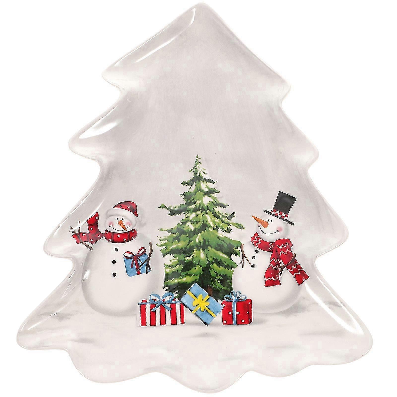 Christmas Tree Tray | Nordic Style Ceramic Storage Plate