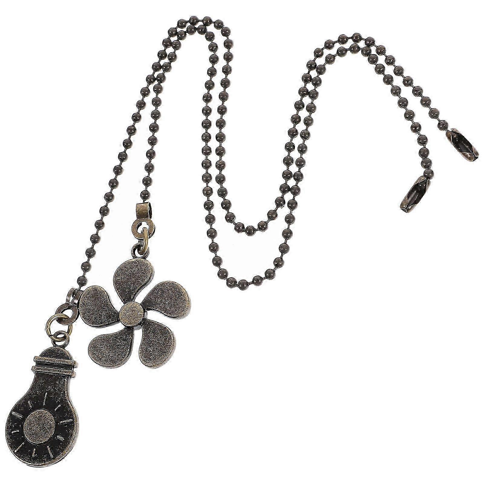 2pcs Bedroom Ball Ceiling Light Pull Ceiling Fan Chain Pull Chain Extension Pendant