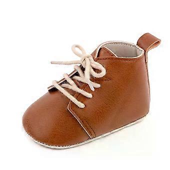 born Baby Shoes Casual Baby Girl Boy PU Leather Infant Toddler Non Slip Soft Sole Sports Shoes First Walker Sneakers