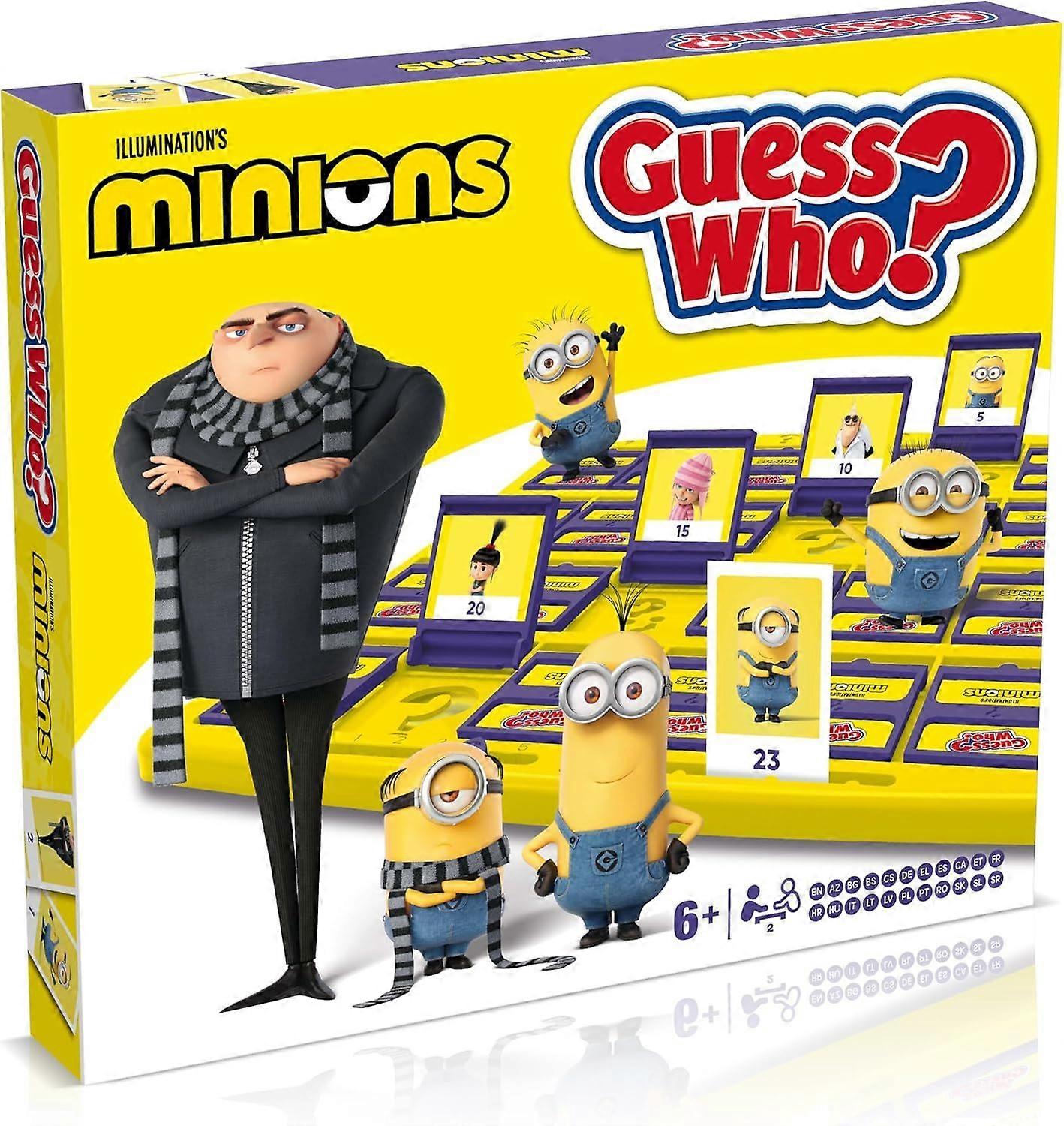 Guess Who Minions Board Game