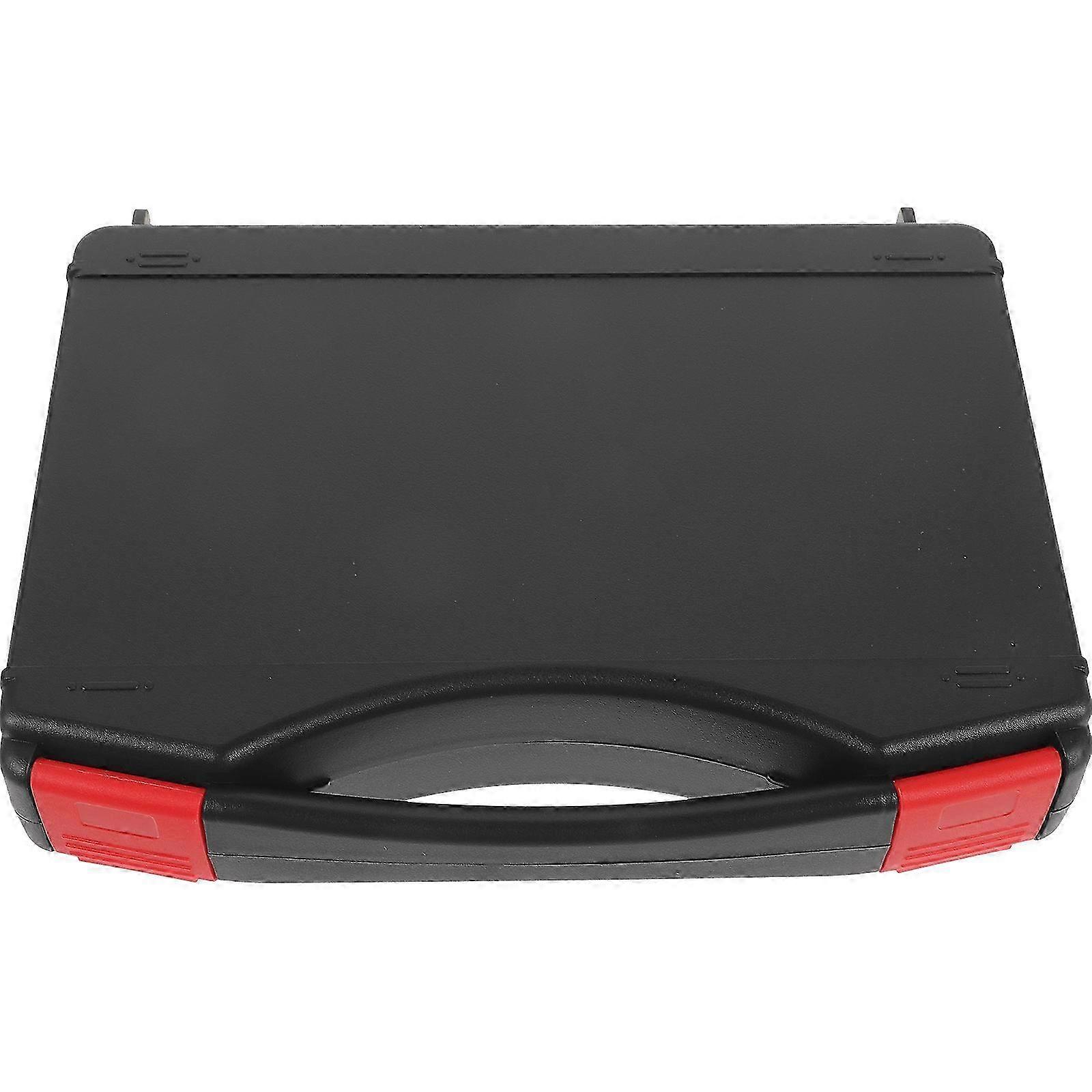 Small Hard Case Plastic Toolbox compatible with Storage 4Pcs Durable Heavy Duty Tool Box