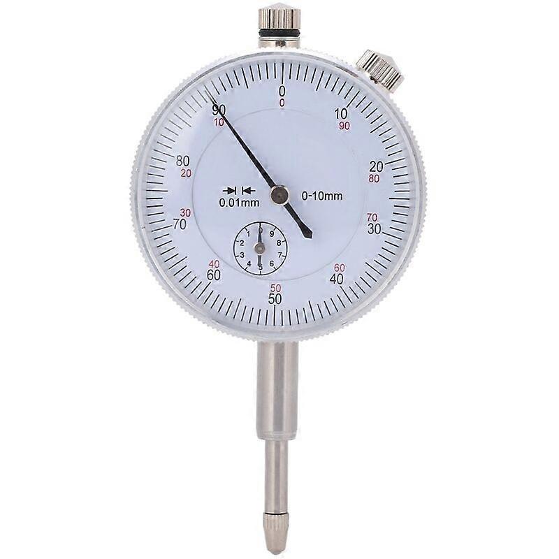 010mm dial indicator. High-precision aluminum case. Mechanical pointer. Inner diameter. Depth indicator