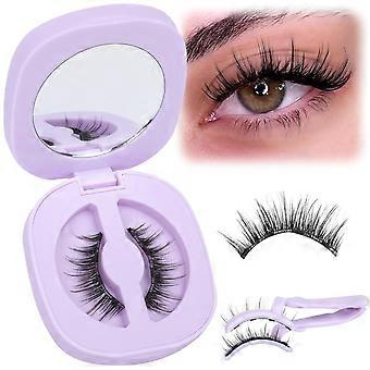 Magnetische wimperstripapplicator Geen lijm nodig Magnetische wimperstrips Herbruikbare magnetische wimpers Natuurlijke dunne magnetische wimpers Geen eyelin