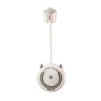 Wall Mounted Hair Dryer Holder,360°Rotation Lazy Hair Dryer Bracket,B