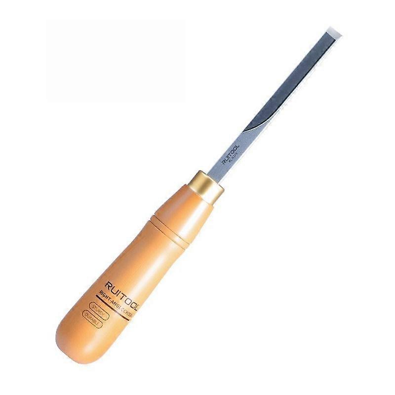 10mm Right-Angle Wood Chisel with Struck-Through Handle for Square Mortises