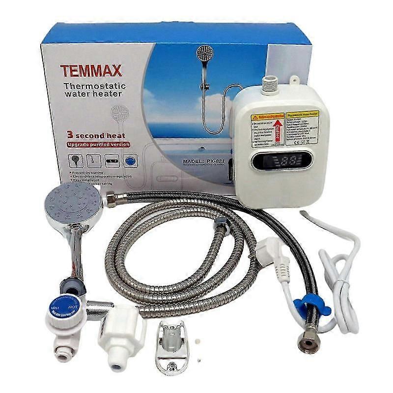 Ensemble de douche électrique avec chauffe-eau instantané