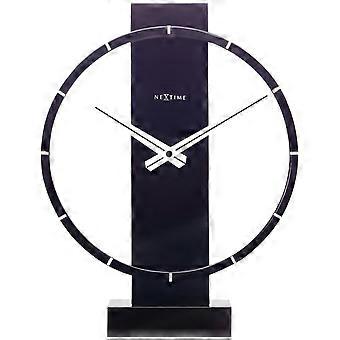 NeXtime - 5226ZW - Wall Clock - 34x27cm - black - Carl
